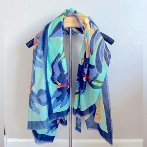 Immersive Monet scarf